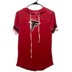 Atlanta Falcons T-shirt Hoodie Short Sleeve Shirt Size SMALL